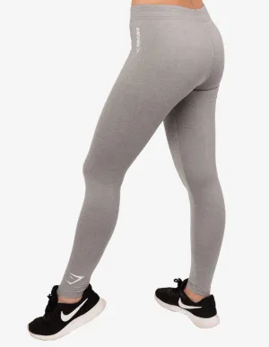 ARK JERSEY LEGGINGS LIGHT GREY MARL