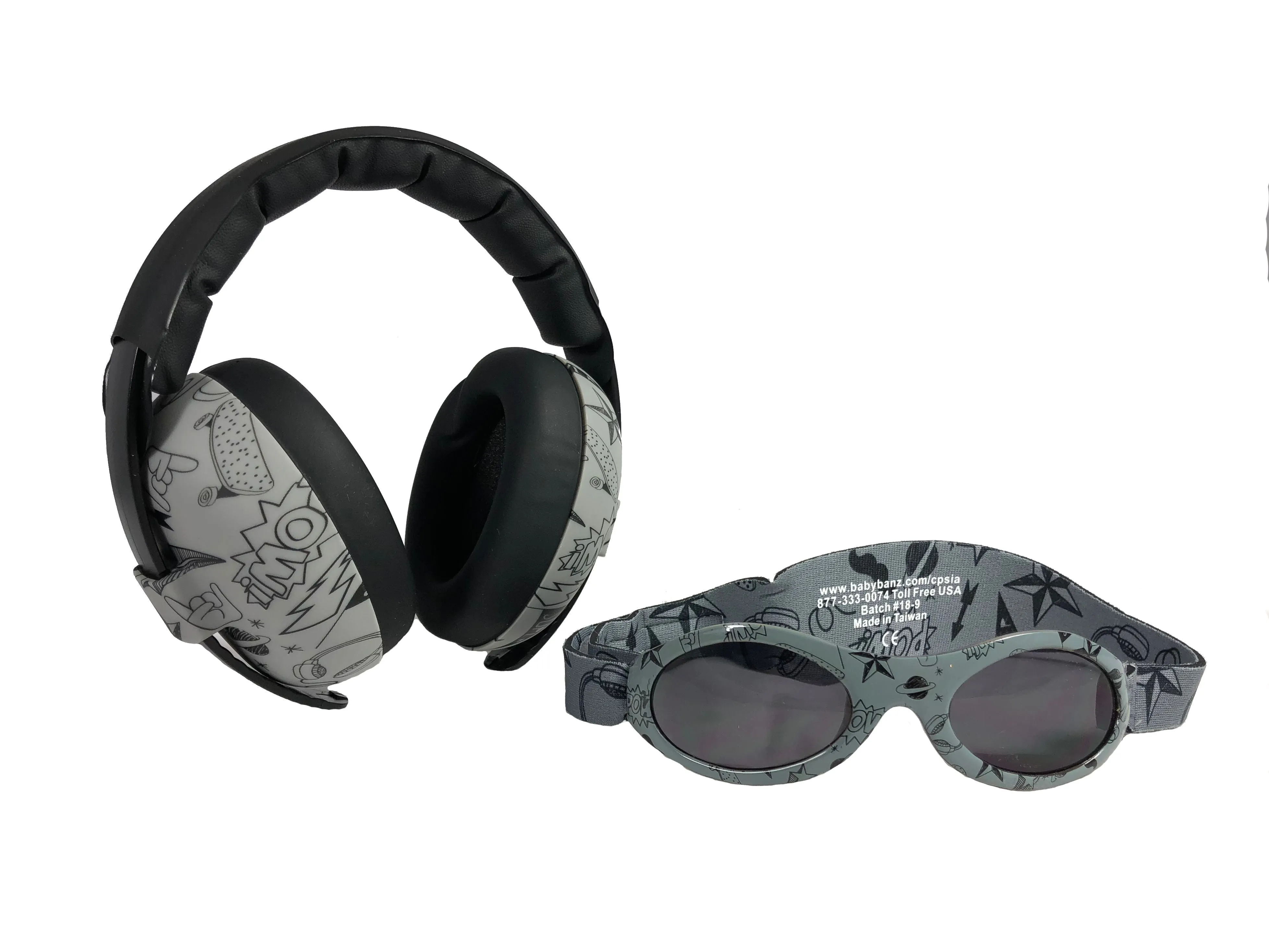 Baby Earmuff & Sunglasses Combo Sets