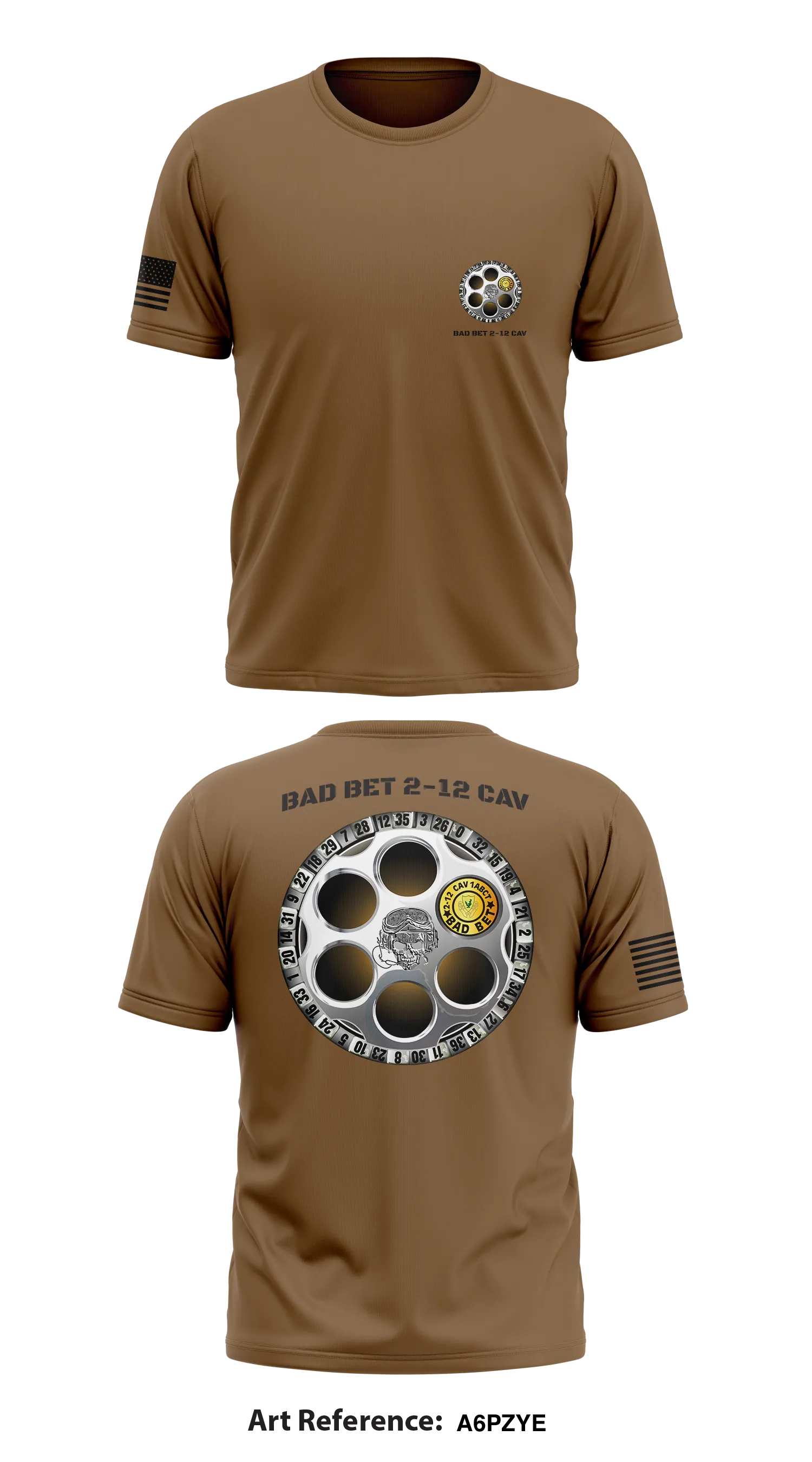 Bad Bet 2-12 CAV Store 1 Core Men's SS Performance Tee - a6Pzye