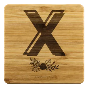 Bamboo "X" Coasters (Sets of 4)