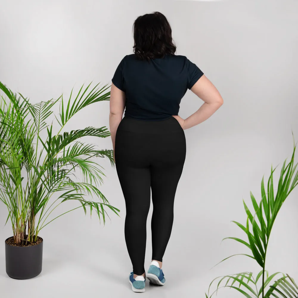 Black Plus Sized Leggings
