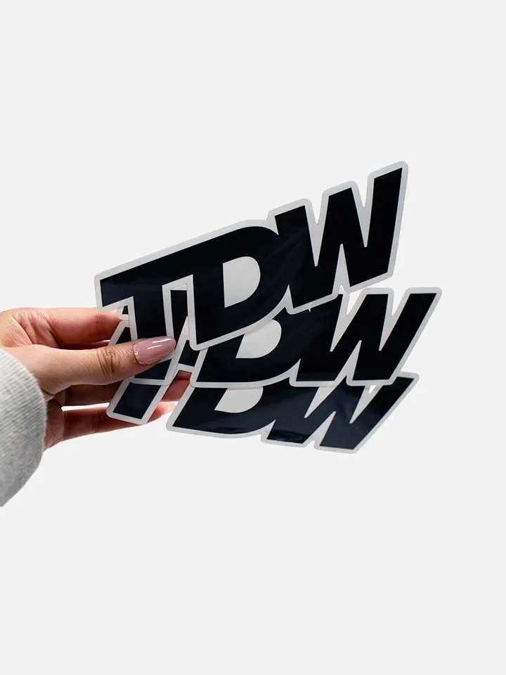 Black TDW Decal