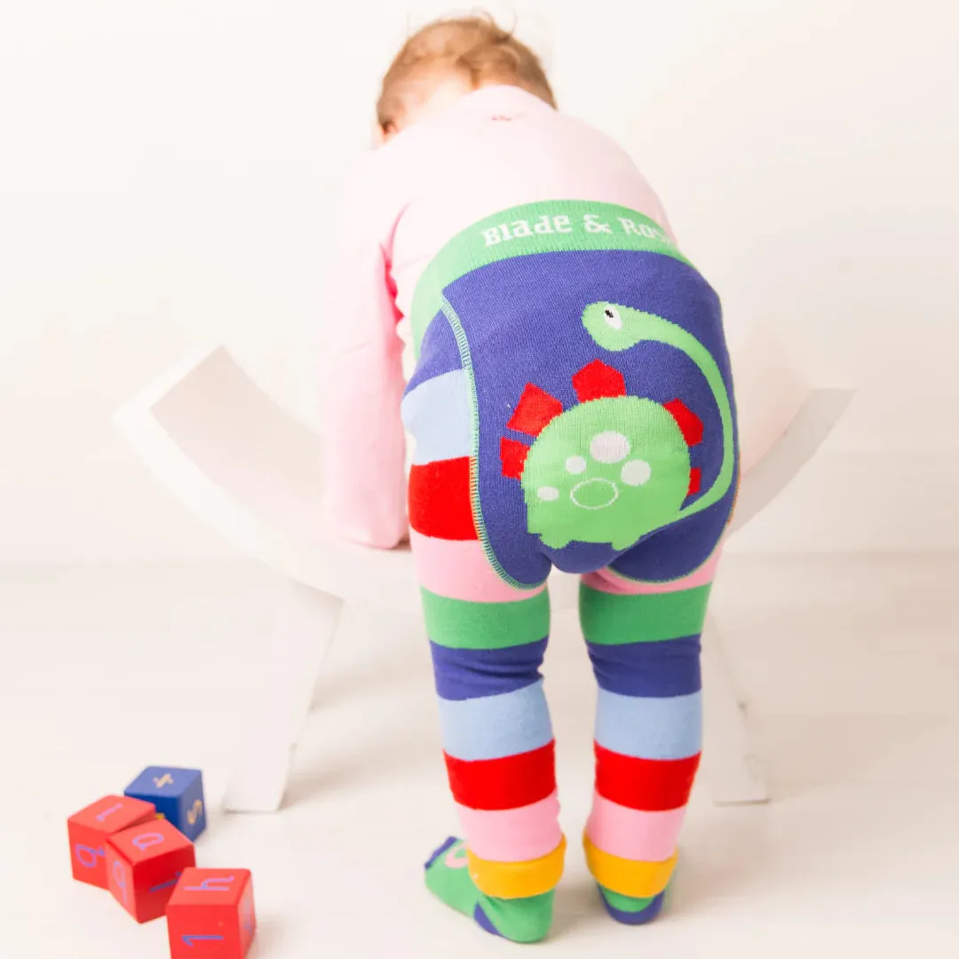 Blade & Rose Bright Dino Knitted Leggings