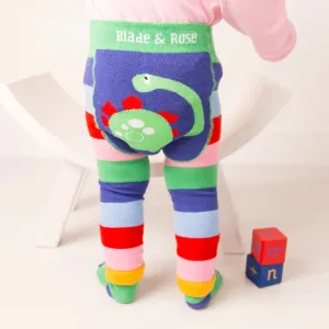 Blade & Rose Bright Dino Knitted Leggings