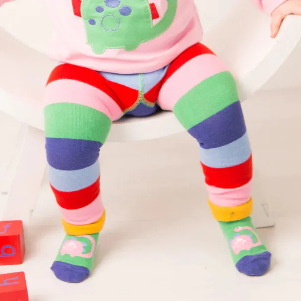 Blade & Rose Bright Dino Knitted Leggings
