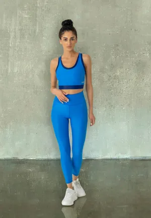 Blue Set - Leggings and Bra