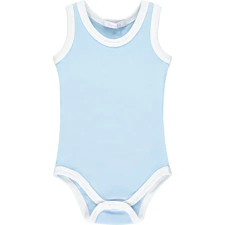 Blue Sleeveless Bodysuit - Retired