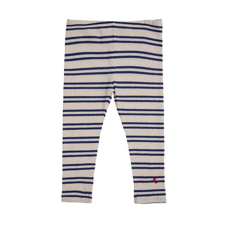 Blue Stripes Leggings