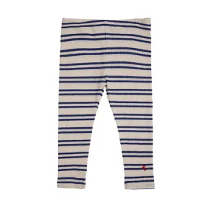 Blue Stripes Leggings