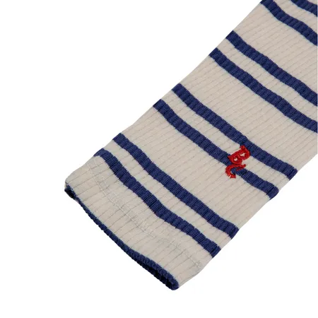 Blue Stripes Leggings