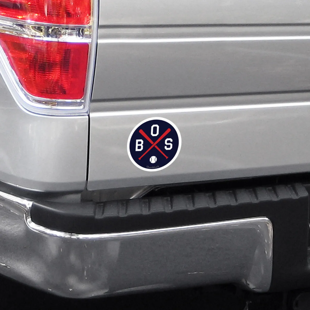 BOS Baseball Emblem Sticker