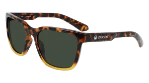 BURGEE - Shiny Tortoise Gradient with Lumalens G15 Green Lens