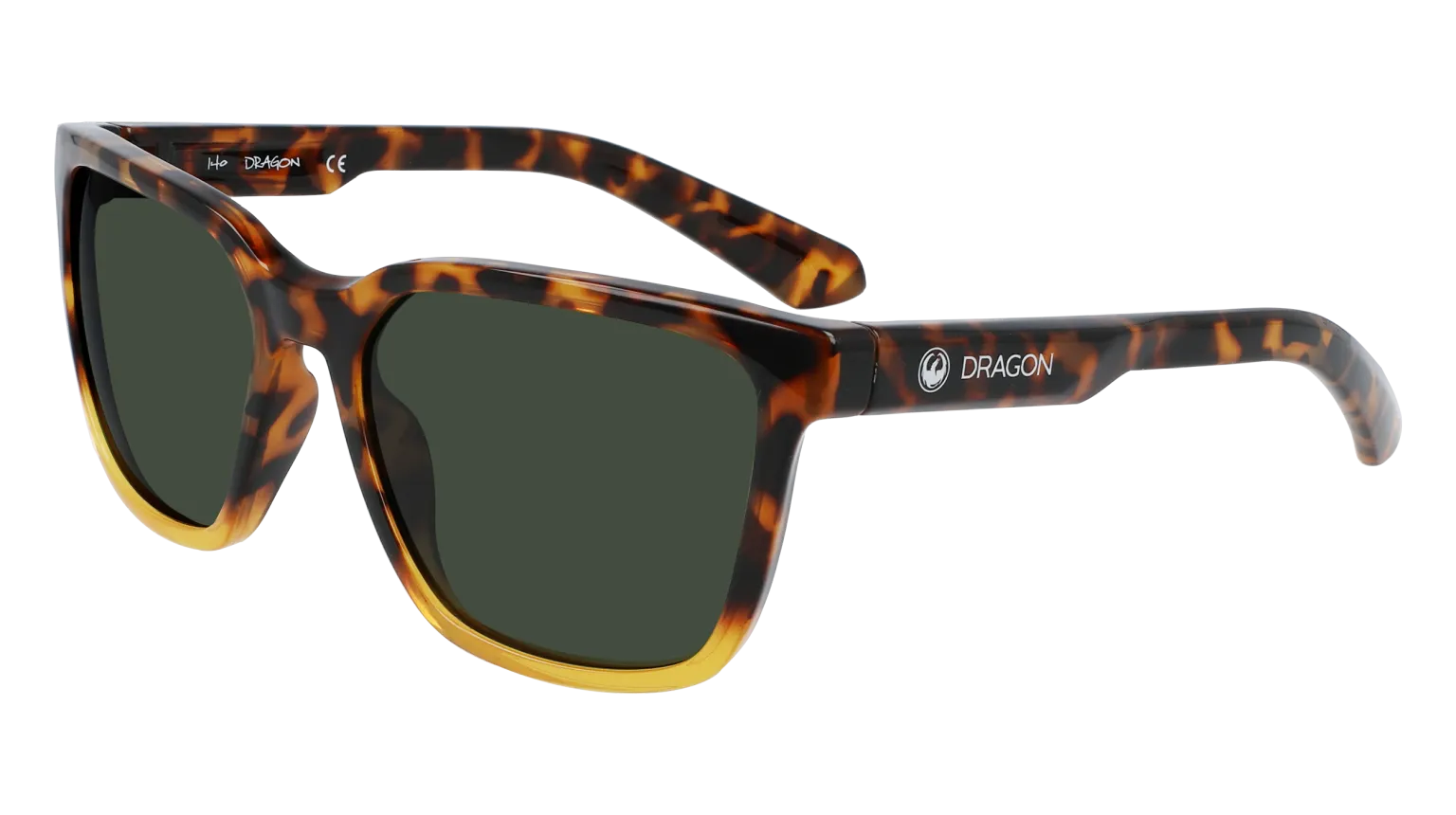 BURGEE - Shiny Tortoise Gradient with Lumalens G15 Green Lens