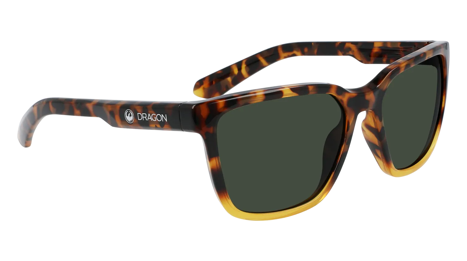 BURGEE - Shiny Tortoise Gradient with Lumalens G15 Green Lens
