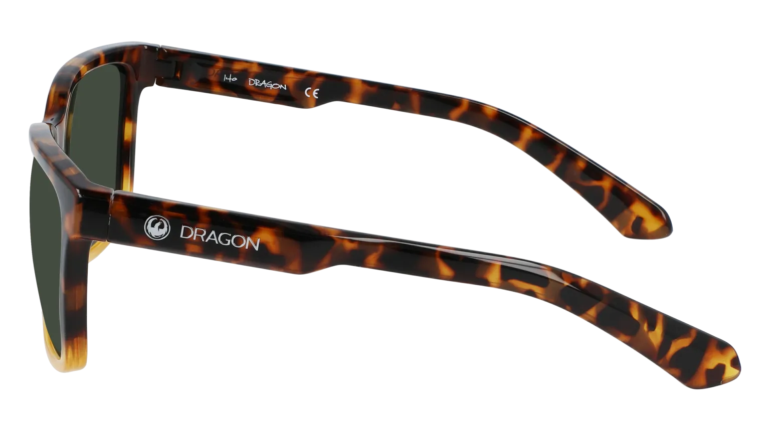 BURGEE - Shiny Tortoise Gradient with Lumalens G15 Green Lens