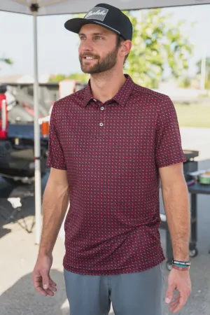 Burlebo Texas Black Performance Polo