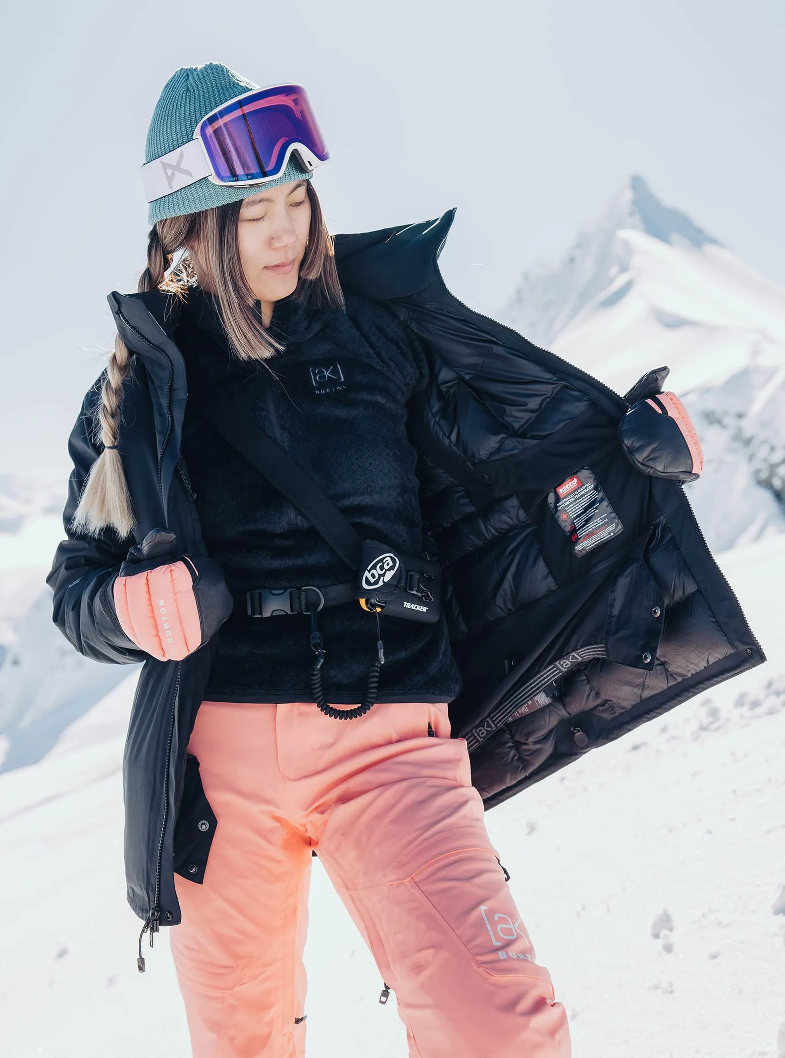 BURTON AK Gore-Tex FLR DN jacket - Womens - True Black