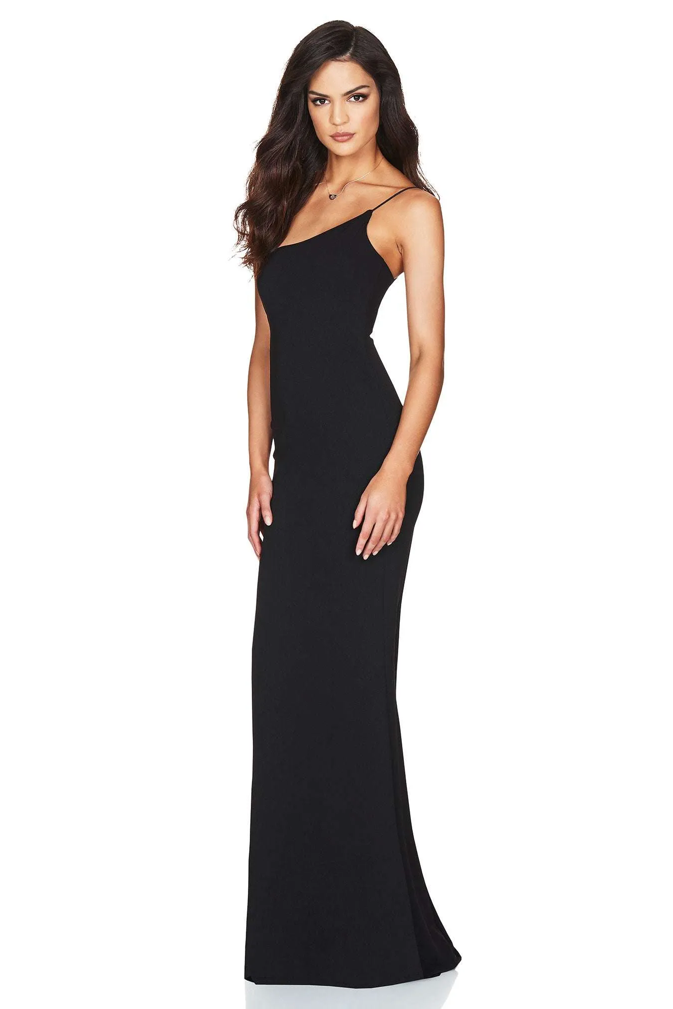 BUY IT NOOKIE Jasmine One Shoulder Gown (Black)