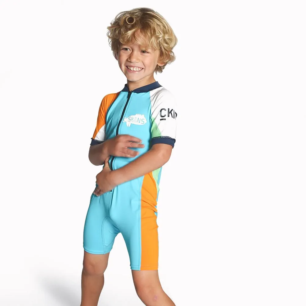 C Skins UV Shorti Sunsuit - Turquoise