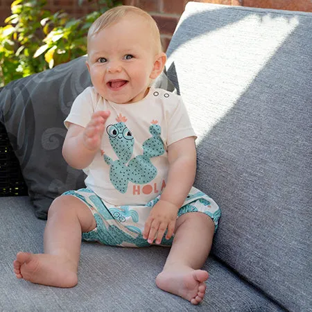 Cactus Short Sleeve Bodysuit