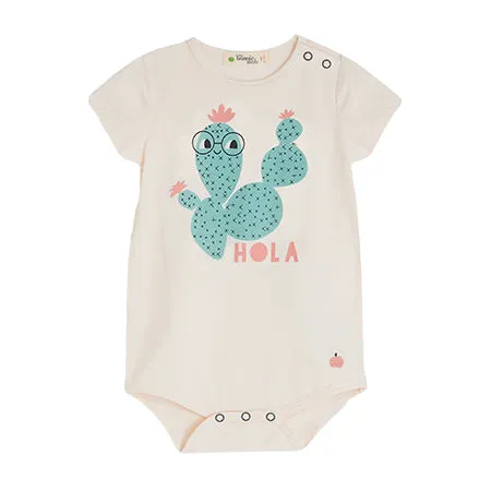 Cactus Short Sleeve Bodysuit