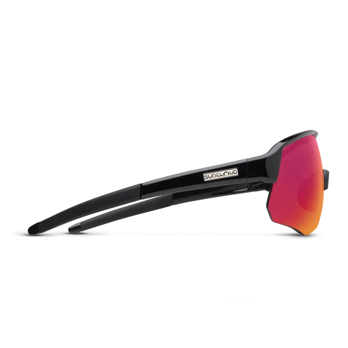 Cadence - Black   Polarized Red Mirror Lens