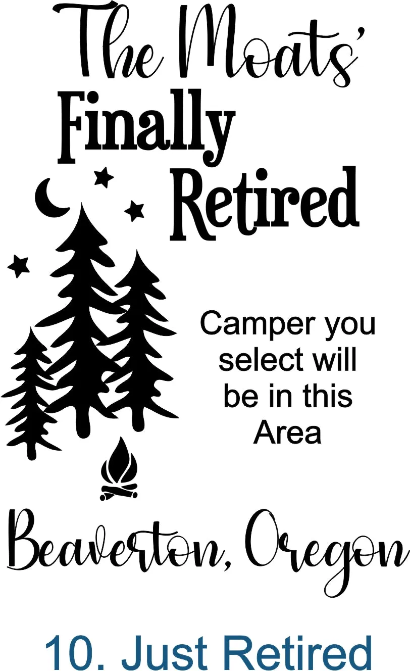 Camper Campsite garden Flag, Personalized bright Camping sign, Camp outdoor Decor, Gift outdoorsman traveler, Custom Decor rv trailer popup