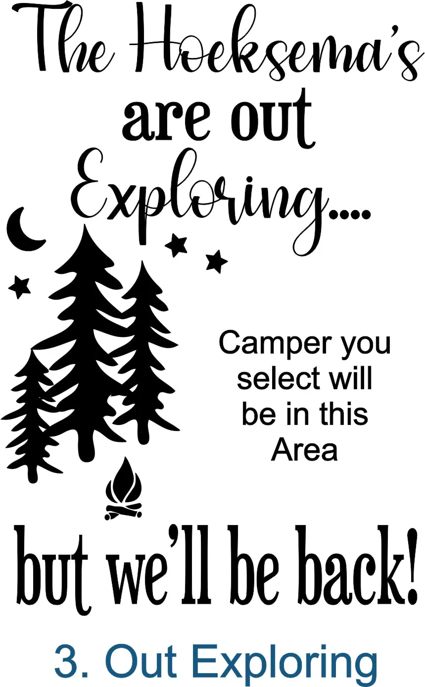 Camper Campsite garden Flag, Personalized bright Camping sign, Camp outdoor Decor, Gift outdoorsman traveler, Custom Decor rv trailer popup
