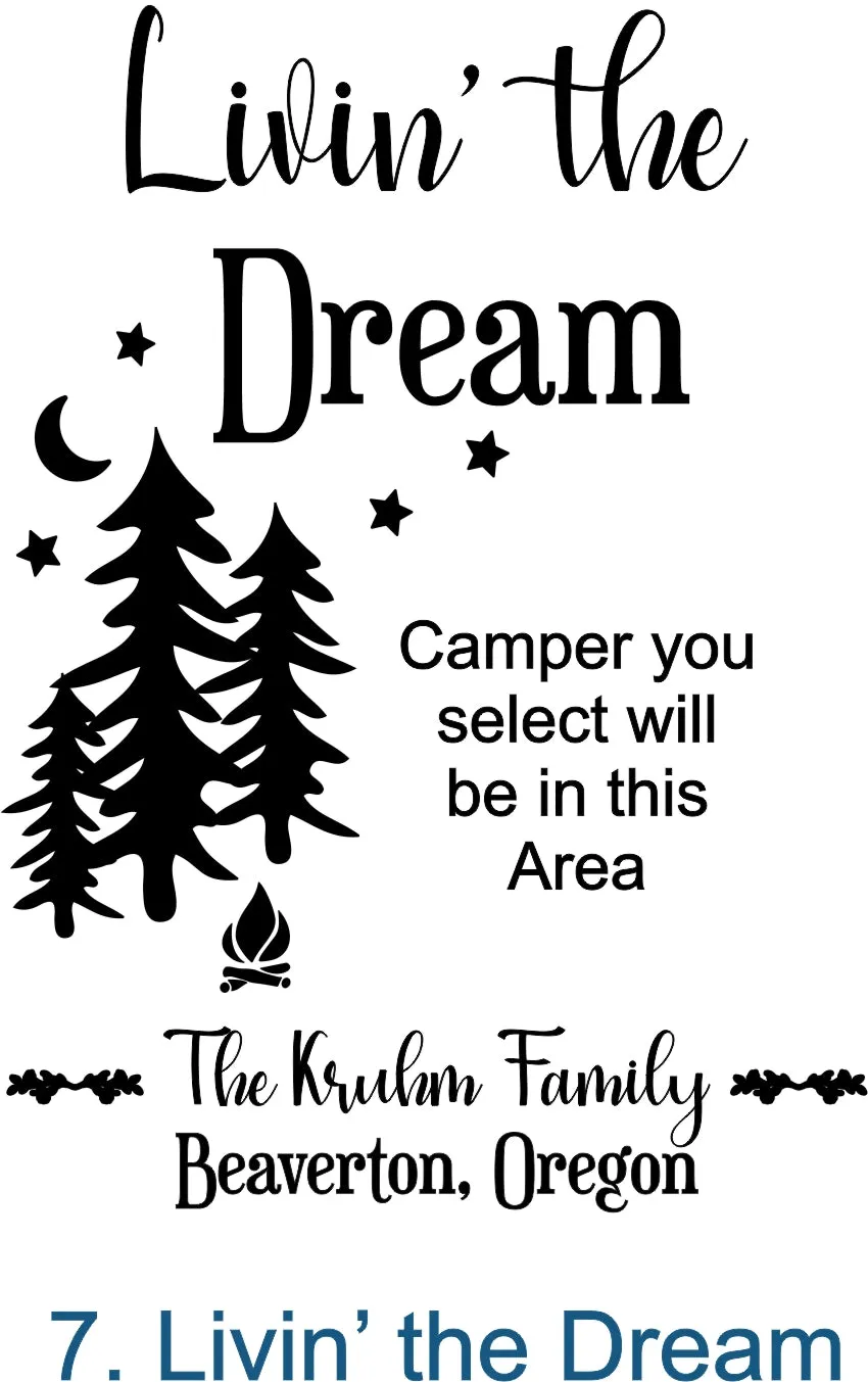 Camper Campsite garden Flag, Personalized bright Camping sign, Camp outdoor Decor, Gift outdoorsman traveler, Custom Decor rv trailer popup