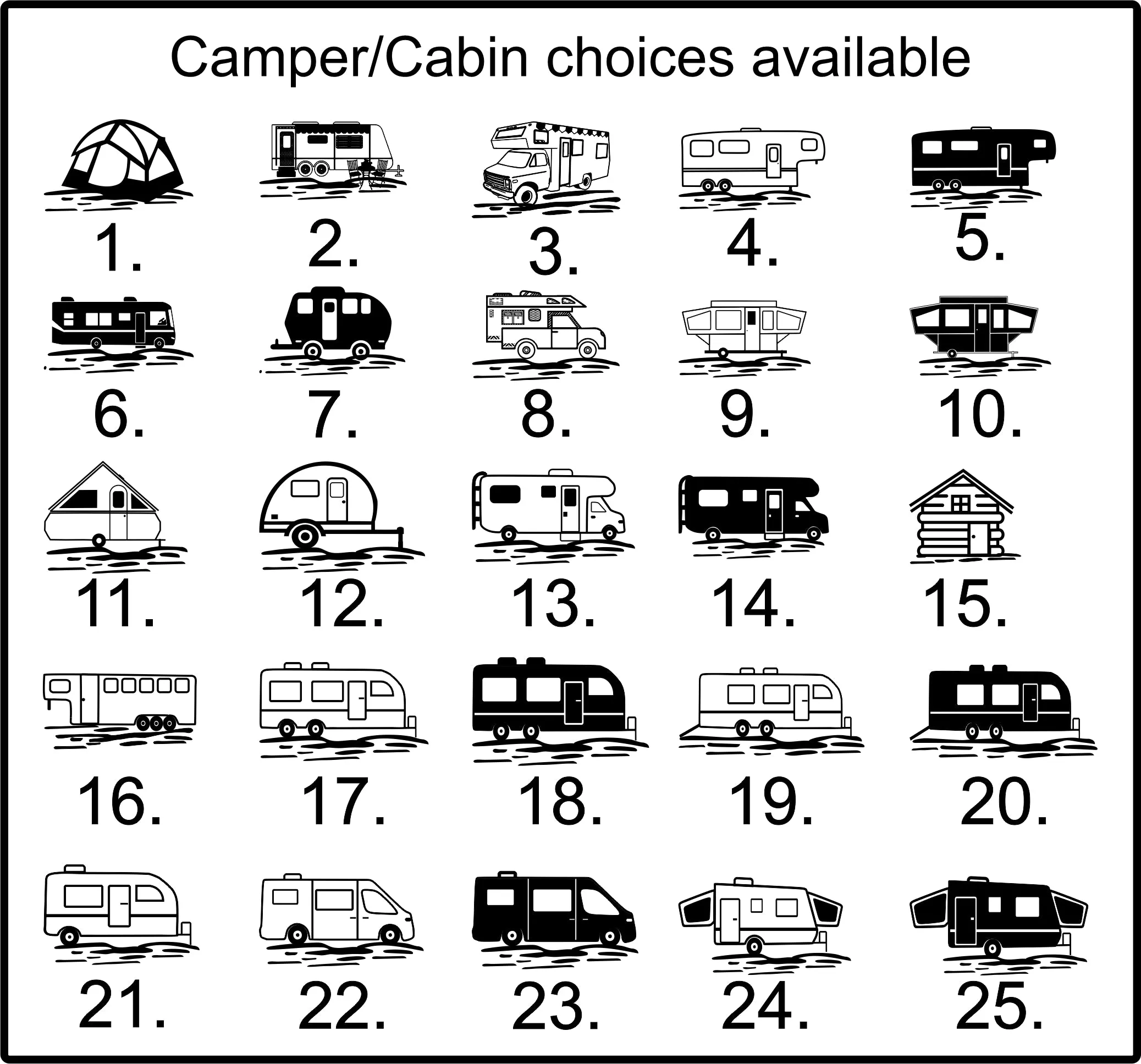 Camping Garden Flag for Campsite - Custom outdoor campsite decoration sign - Personalized Welcome to our Campsite gift for camper - Decor for RV and trailer, Retirement Gift