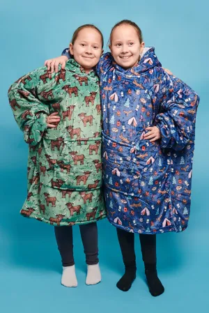 Camping Kid's Huggable Hoodie