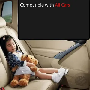 Car Side Window Sun Shades, Custom Fit For Your Cars, Window Sunshades Privacy Curtains, 100% Block Light for Breastfeeding, Taking a nap, Changing Clothes, Camping PE15980