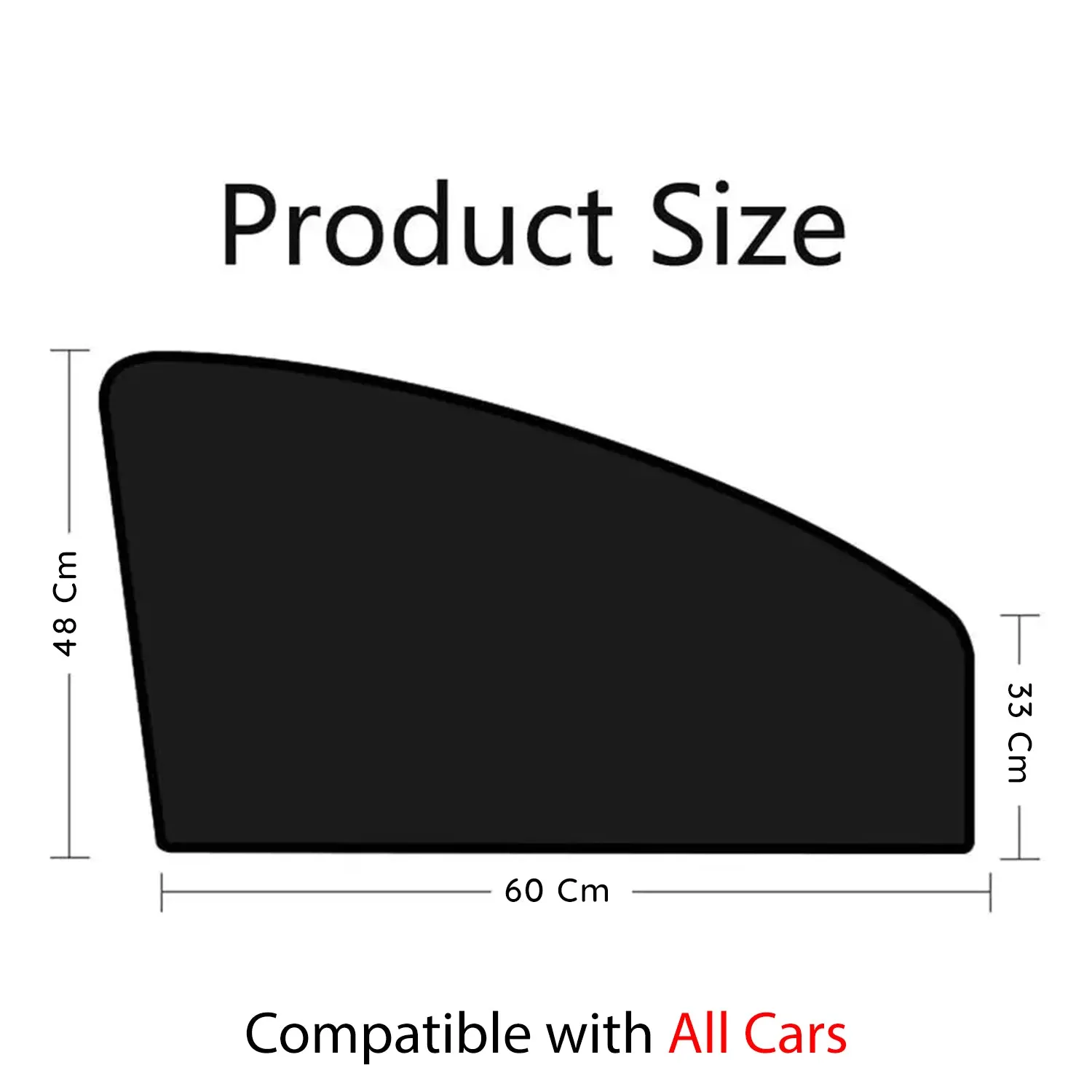 Car Side Window Sun Shades, Custom Fit For Your Cars, Window Sunshades Privacy Curtains, 100% Block Light for Breastfeeding, Taking a nap, Changing Clothes, Camping PE15980