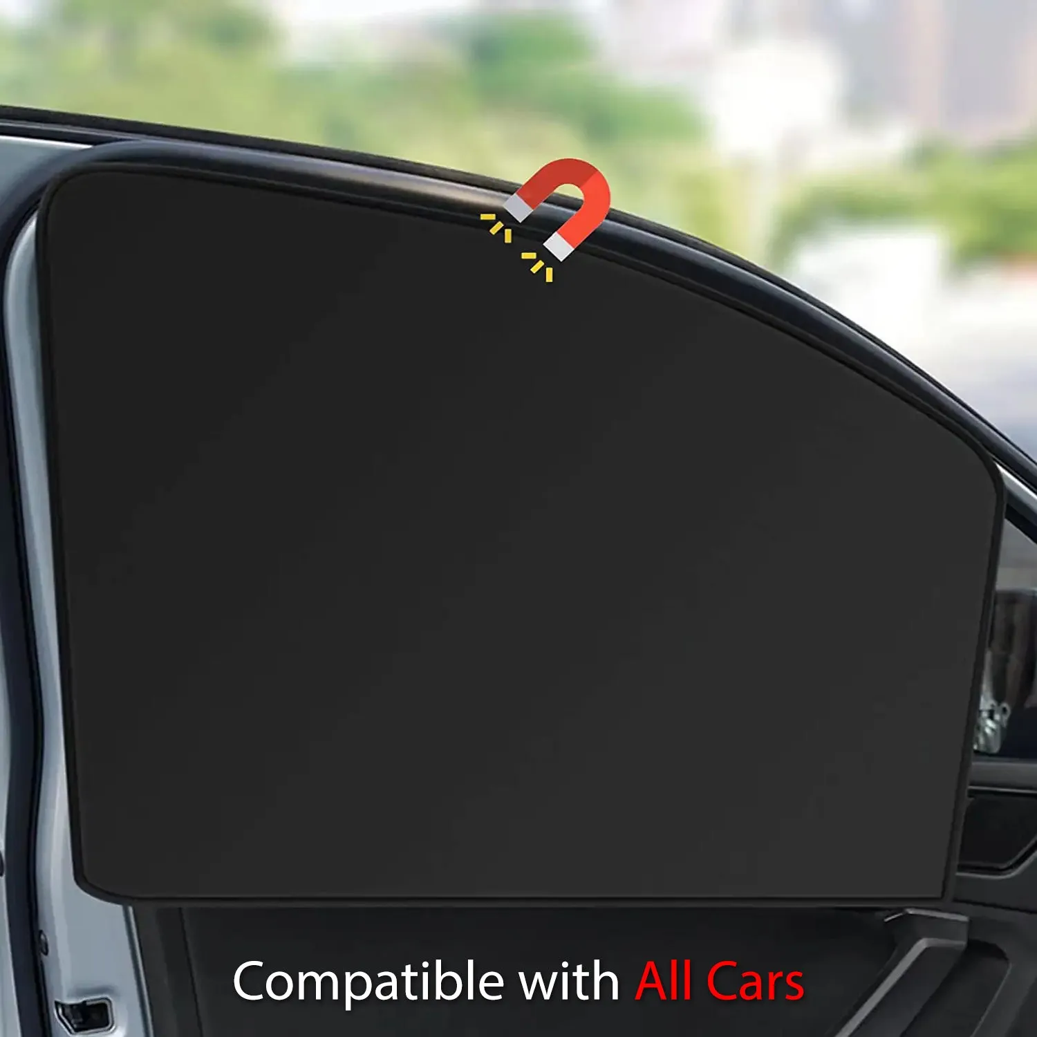 Car Side Window Sun Shades, Custom Fit For Your Cars, Window Sunshades Privacy Curtains, 100% Block Light for Breastfeeding, Taking a nap, Changing Clothes, Camping PE15980