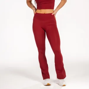 Cardinal Bec Flare Pocket Leggings