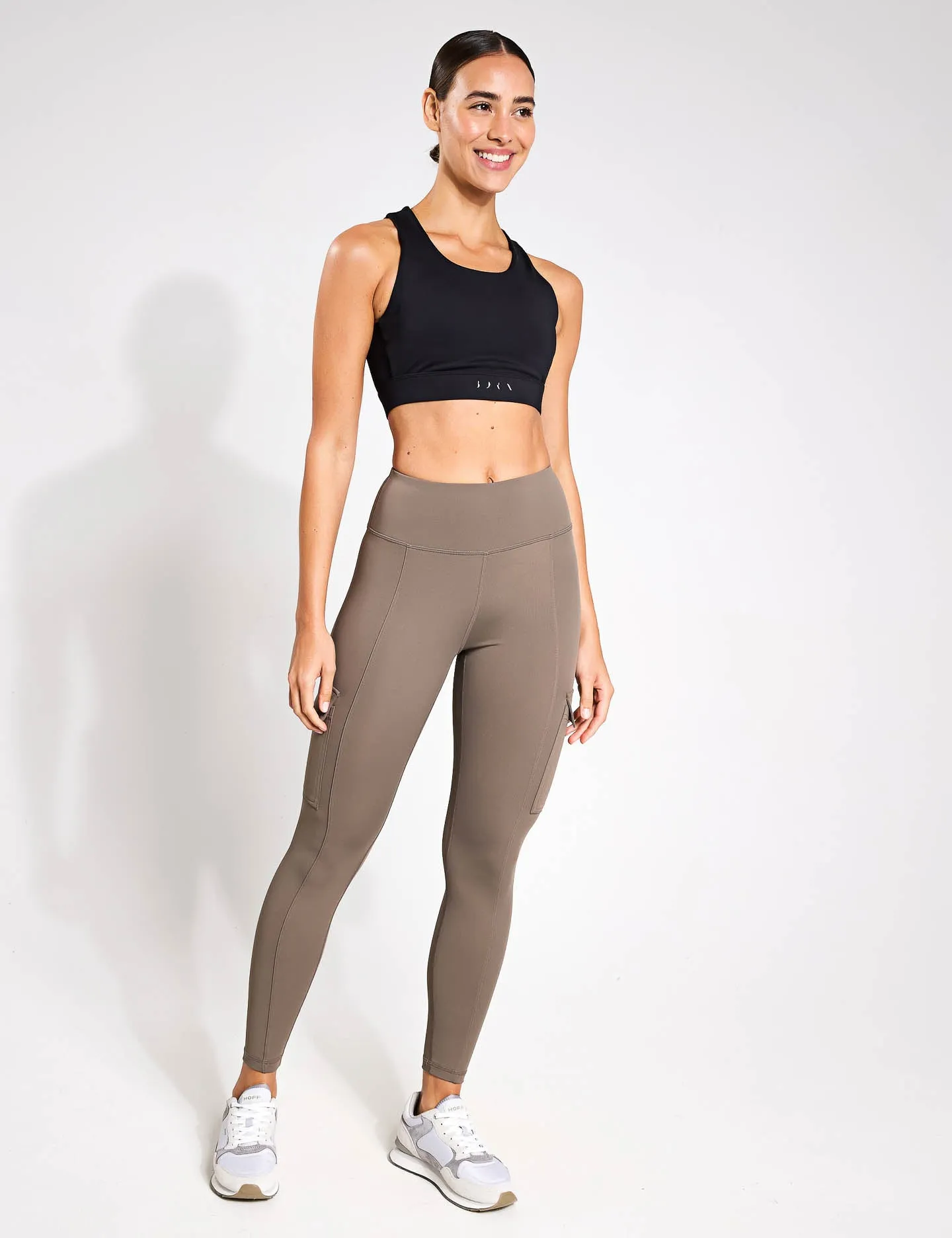 Cargo Legging - Walnut