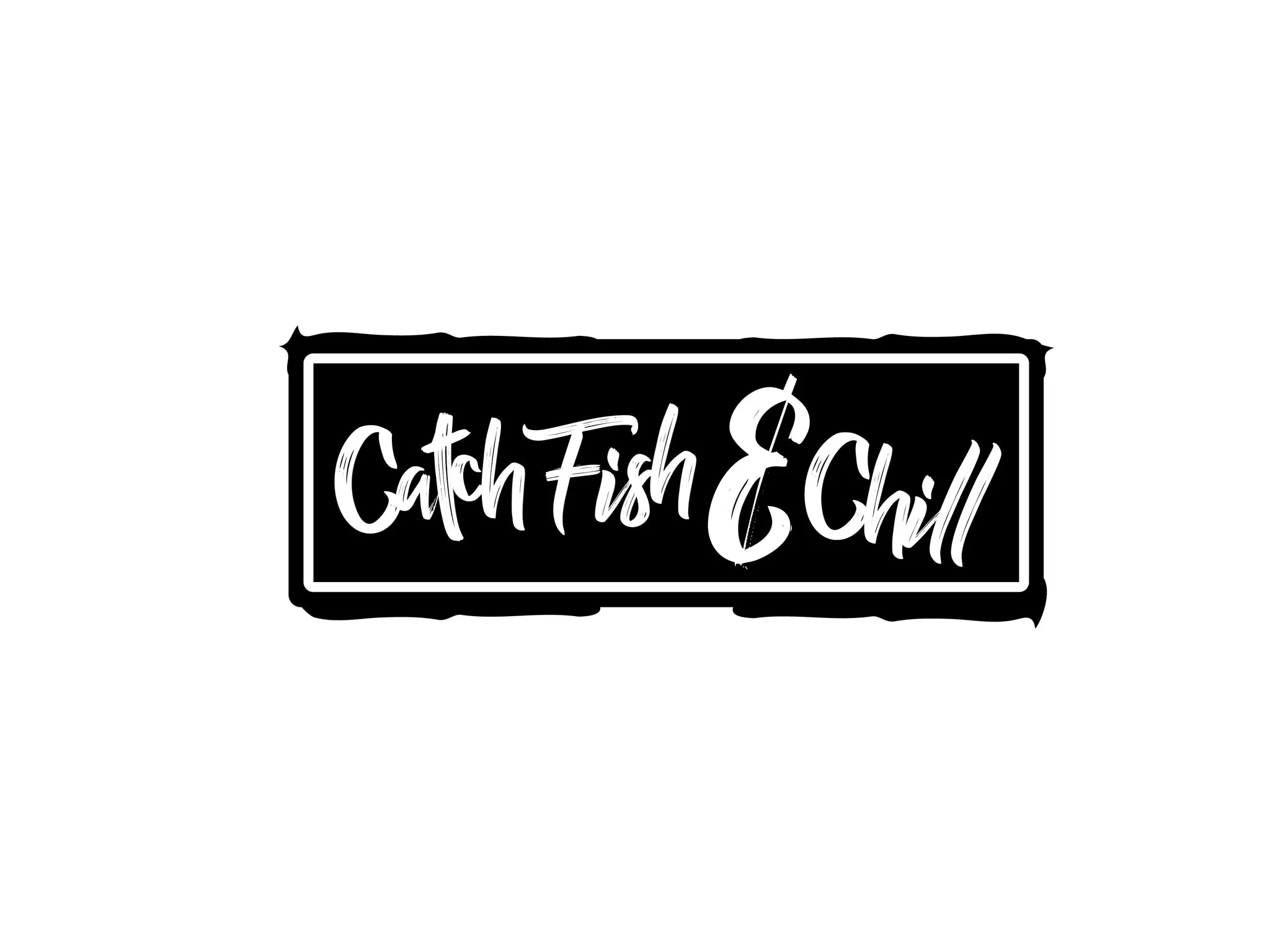CATCH FISH & CHILL BOX LOGO TRANSFER