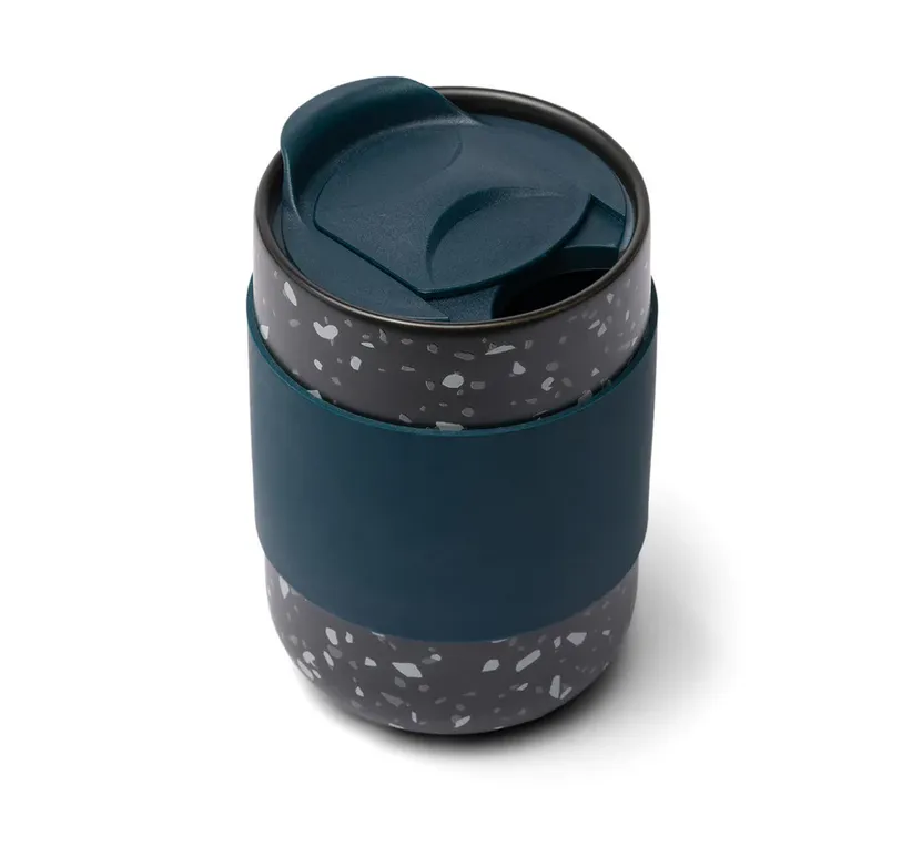Ceramic travel coffee mug