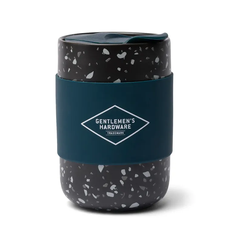 Ceramic travel coffee mug