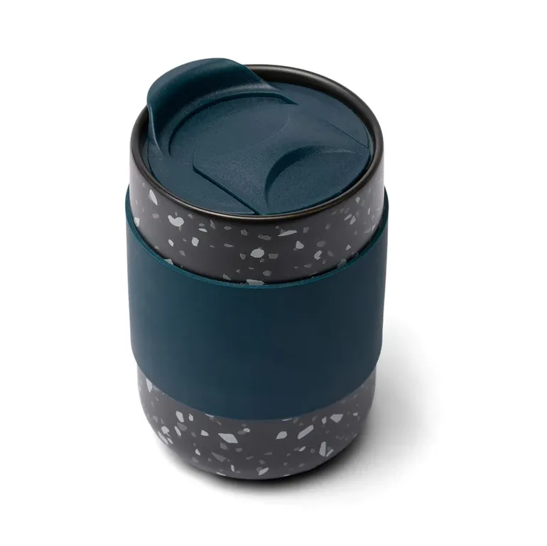 Ceramic travel coffee mug