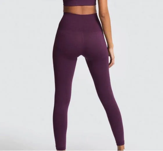 Chaturanga Bra and Legging Set - Burgundy