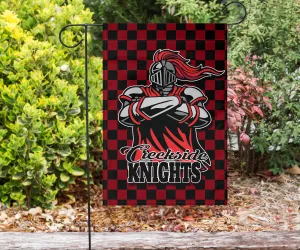 Checkered Mascot  Flag