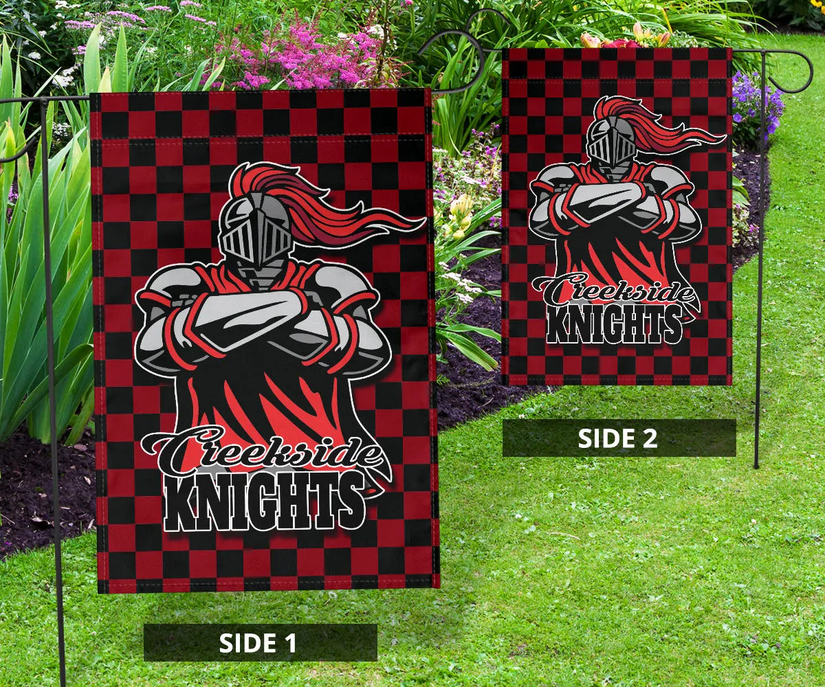 Checkered Mascot  Flag