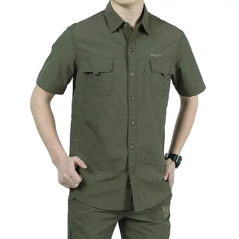 Chemise camping homme