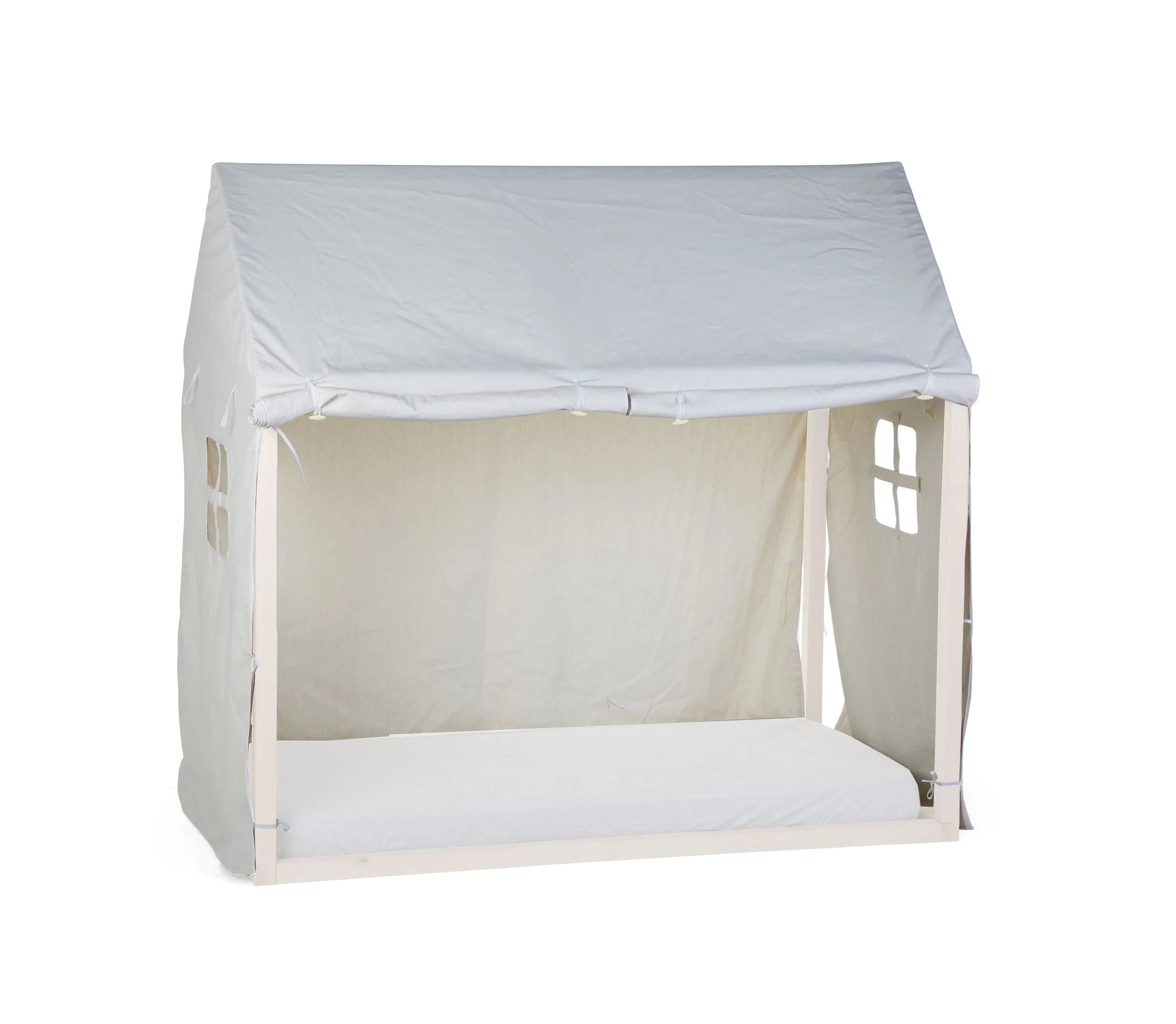 Childhome Bed Frame House Cover - White - 70x140CM