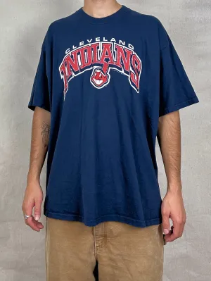 Cleveland Indians MLB Vintage T-Shirt Size 2XL