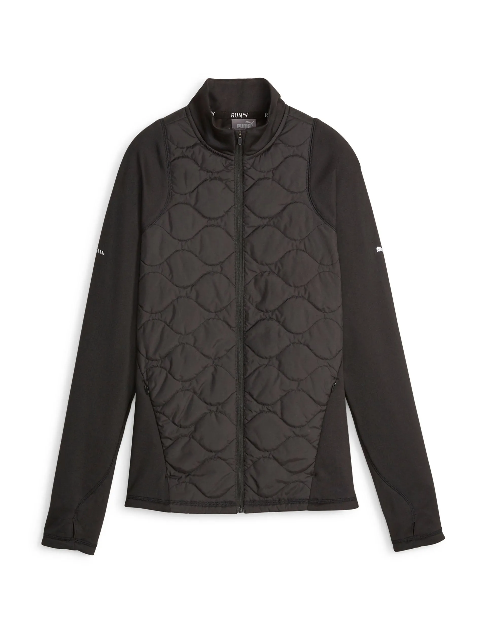 CLOUDSPUN WRMLBL Padded Running Jacket - Black