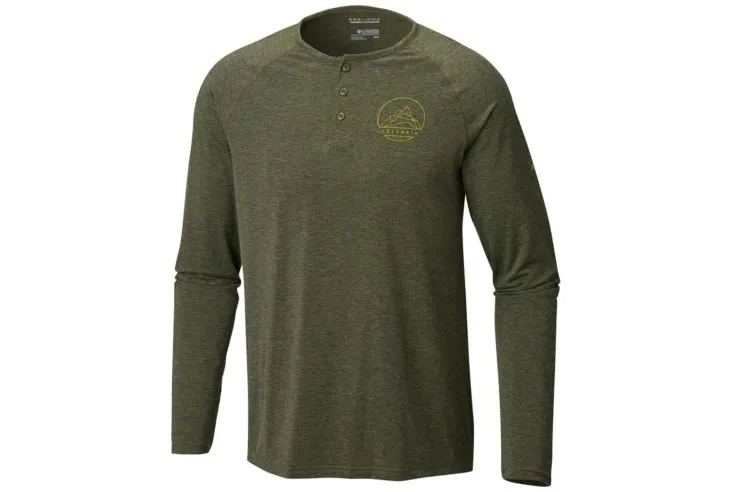 COLUMBIA - TRAIL SHAKER III LONG SLEEVE HENLEY BUTTON