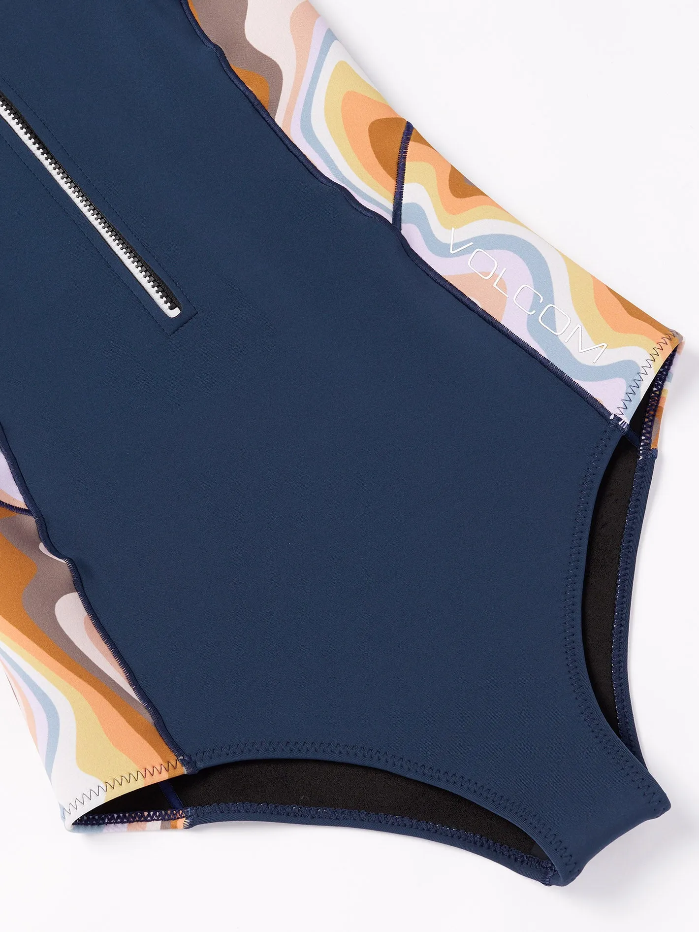 Combinaison de surf 1 mm zippée poitrine - NAVY
