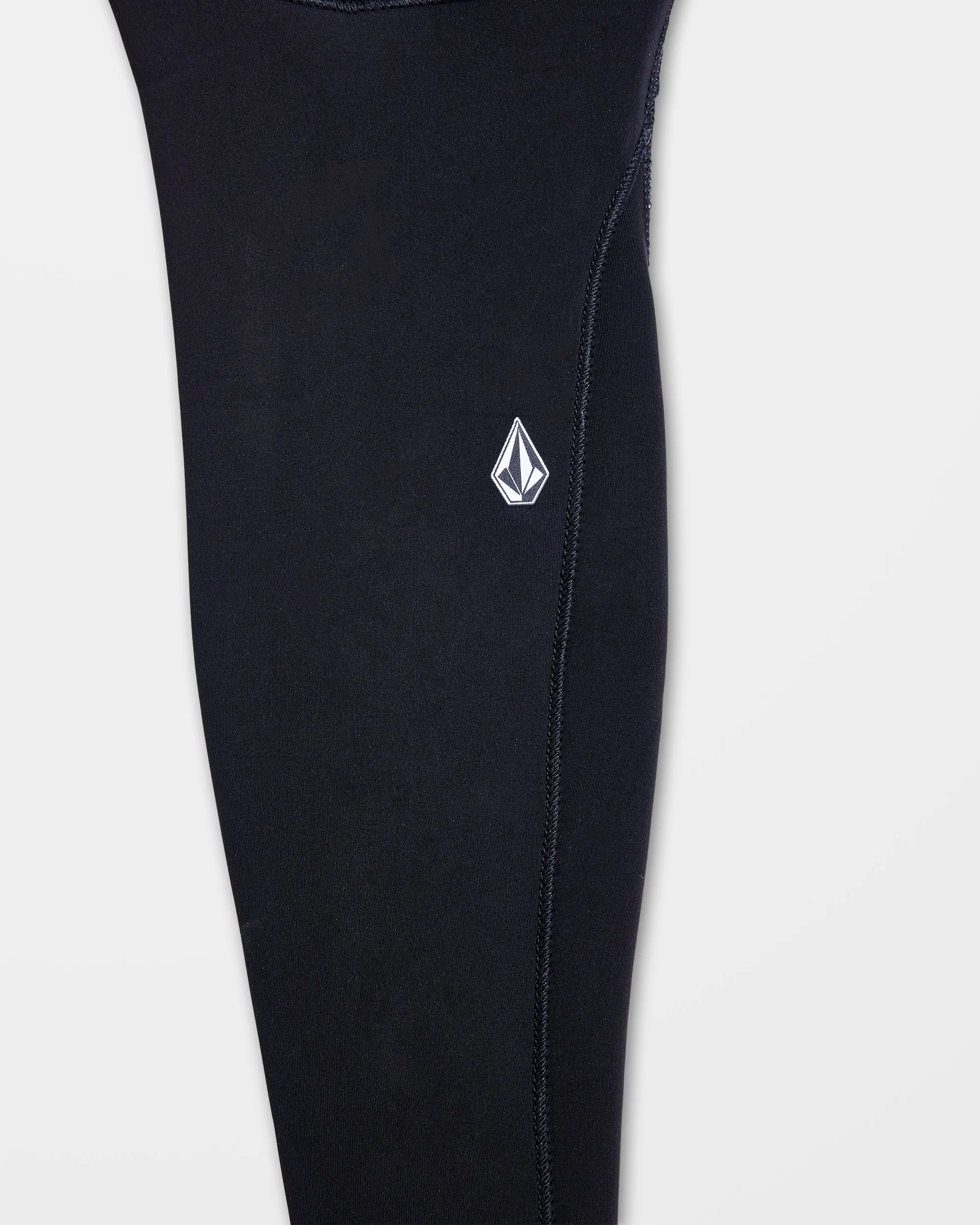 Combinaison de Surf Modulator à Capuche 4/3 mm Zippée Poitrine - BLACK